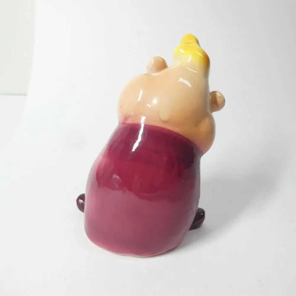 Kreiss Psycho Ceramics Figure Smug Sneering Man w/Jewels Figurine Vintage Japan